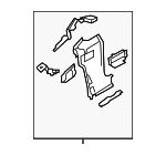 CC2970230F - Body: Inner Hinge Pillar for Mazda Image