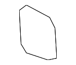 D3507046X - Body: Center Pillar Reinforced Nut for Mazda Image