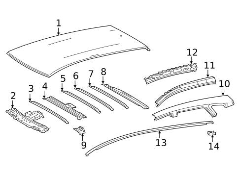 Exterior Trim - Roof for 2016 Scion iM #0