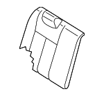 88620ZX50B - Body: Seat Back Cushion Cover for Nissan: Altima Image