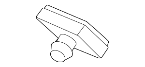 W721044S300 - Body: Glove Box Door Bumper for Ford Image