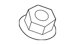W790487S900 - Exhaust: Actuator Nut for Ford Image