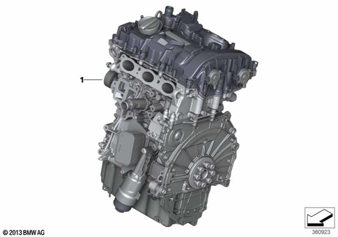 Engine for 2017 Mini Cooper SE ALL4 #0