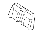 7107753351B8 - : Seat Back Cover for Lexus: IS250, IS350 Image