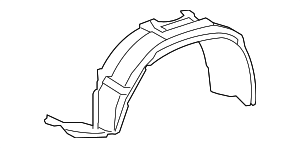 538050E040 - Body: Fender Liner for Toyota Image