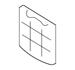 5385148040 - Body: Pad for Toyota: Highlander Image