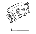 32346751475 - Electrical: Steering Wheel Air Bag for BMW Image