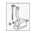 76840S0XA01 - Body: Reservoir for Honda: Odyssey Image
