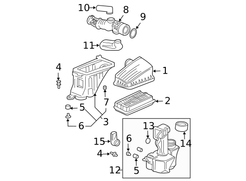 Air Intake for 2008 Honda Pilot #0