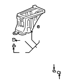 17245PGKA00 - : Air Cleaner Body for Honda: Pilot Image