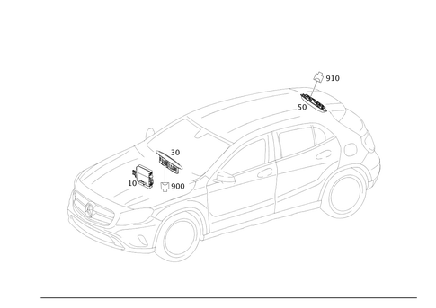 Parktronic System (Pts) for 2016 Mercedes-Benz GLA 250 #0
