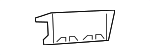21392307008V17 - Body: Seat Belt Guide for Mercedes-Benz Image