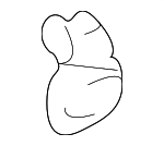 G03058315 - Body: Cylinder &amp; Keys Clip for Mazda: 626, Miata, MPV, MX-6, Protege, Protege5, RX-7 Image