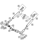 68258628AA - Exhaust: Tailpipe Exhaust Tip for Mopar Image