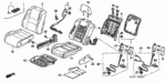 4810SB3000 - Interior/Bumper: C-CLIP SET, TRIM FASTENER (30 PIECES) for Honda Image