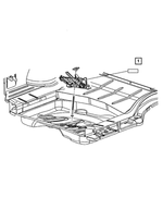 52110392AB - Wheels: Jack Caution Label for Chrysler: 300 | Dodge: Charger, Magnum, Nitro | Jeep: Commander, Grand Cherokee, Liberty Image