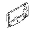 65509203890 - : Rear Cover for BMW: 535i GT, 535i GT xDrive, 550i GT, 550i GT xDrive, 740i, 740Li, 750i, 750i xDrive, 750Li, 750Li xDrive, 760Li Image