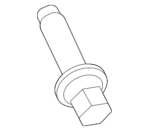 9A700843300 - Electrical: ABS Modulator Bolt for Porsche Image