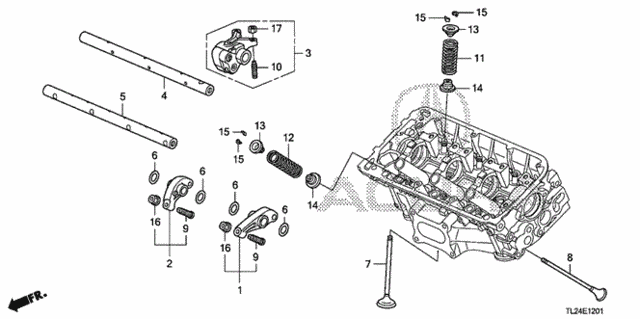 Valve - Rocker Arm (FR.) (V6) for 2011 Acura TSX #0
