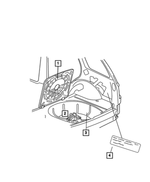 4858621AD - Labels: Jack Caution Label for Mopar Image image