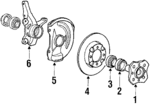 MB618734 - : Rotor for Mitsubishi Image