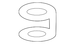 13305013 - : 2010-2011 Saab 9-5 - Power Steering Hose O-Ring for Saab: 9-5 Image