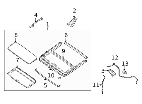 Sunroof for 2009 INFINITI QX56 #0