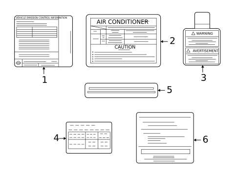 Labels for 2020 Nissan Sentra #0