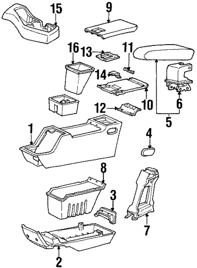 F87Z1006072AAD - : Latch for Ford Image