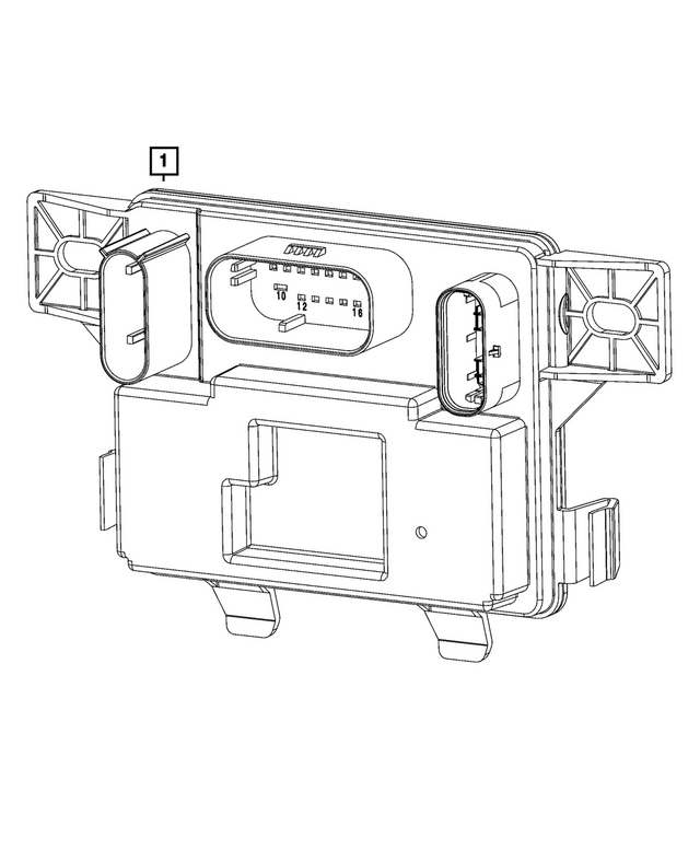 68542444AJ - Electrical: Tailgate Module for Mopar Image