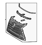 5310160L10 - : Grille Assembly for Lexus Image