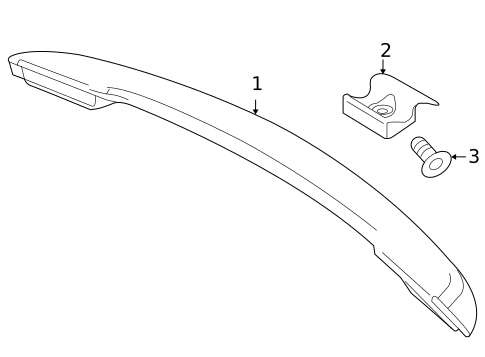 Spoiler for 2009 Land Rover LR2 #0