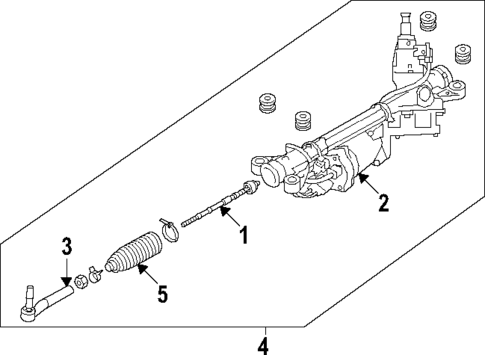 Steering Gear & Linkage for 2024 Subaru Impreza #1