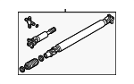 373009BT1B - Suspension: Drive Shaft Assembly for Nissan: Frontier Image