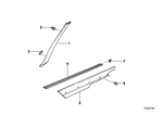51431884376 - Vehicle Trim: Covering Apron Right for BMW Image