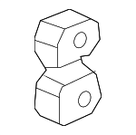 82A121230 - : Upper Shutter Seal for Audi: A3, A3 Quattro, S3 Image