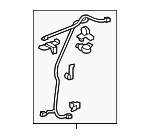 77962SHJA02 - : Wire Harness for Honda: Odyssey Image
