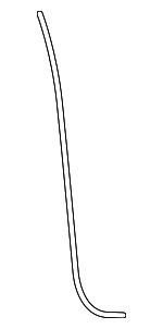 4M0867911A - : Door Trim Panel Seal for Audi: A4, A4 allroad, A4 Quattro, A5 Quattro, A5 Sportback, e-tron Quattro, e-tron S, e-tron S Sportback, e-tron Sportback, Q5, Q5 PHEV, Q5 Sportback, Q7, Q8 e-tron, Q8 e-tron Sportback, RS5, RS5 Sportback, S4, S5, S5 Sportback, SQ5, SQ5 Sportback, SQ7, SQ8 e-tron, SQ8 e-tron Sportback Image