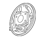 43110TK6A01 - Brakes: Backing Plate for Honda: Fit, Insight Image
