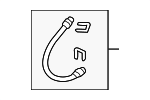 1466TM8A01 - : Brake Hose for Honda: Insight Image
