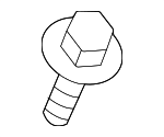 90105A0040 - Body: Mount Bracket Bolt for Toyota Image