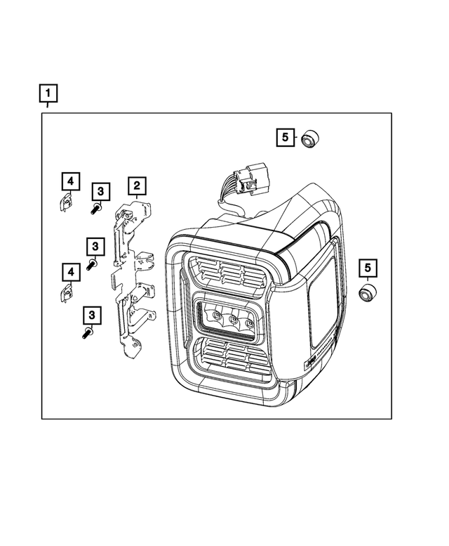 « 68518256AA – Electrical : Tapotement Vis pour Mopar Image »
