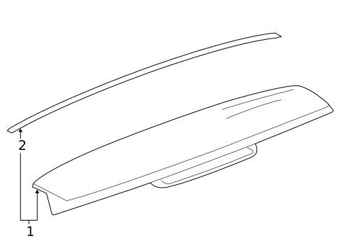 Spoiler for 2008 Chevrolet Tahoe #1