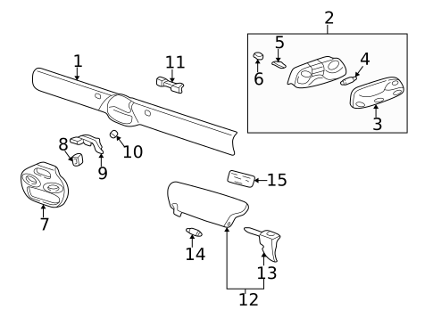 Interior Trim - Convertible Top for 2005 Porsche 911 #0