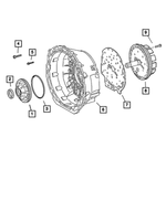 RL087860AA - Automatic Transmission 5 Speed [DGJ]: Transmission Oil Pump for Mopar Image
