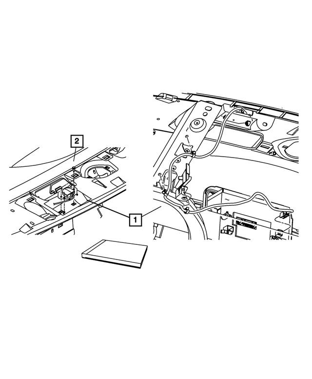 68194555AA - Electrical: Global Positioning Antenna for Mopar Image