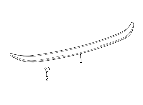 Spoiler for 2013 Lexus ES300h #0