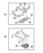 82208172 - Mopar Accessories - Component Parts: Skid - Front Plate Package for Mopar Image