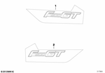 51148534880 - : Lettering Right for BMW-Motorrad Image