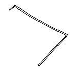 87130C1000 - Body: Upper Molding for Hyundai Image